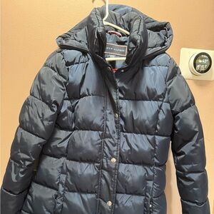 Tommy Hilfiger women’s Navy Puffer Jacket